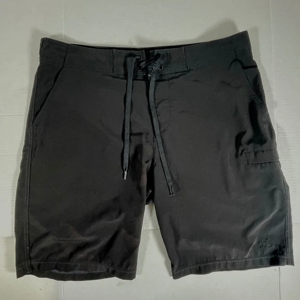 Prana Men's Cargo Shorts‎ Black Cargo Shorts Quick Dry Outdoor Adventure
